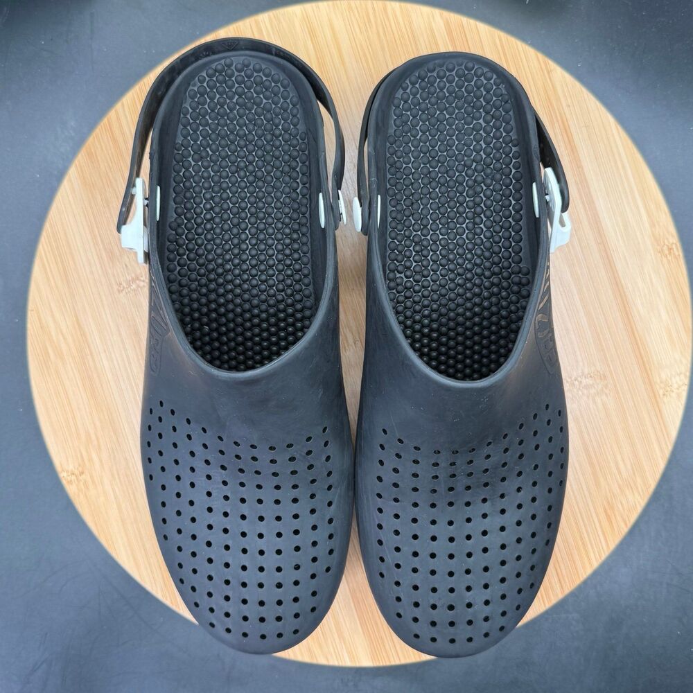 CALZURO CLASSIC PROFESSIONAL NON-SLIP CLOGS W HOLES AND STRAPS Men 9.5-10.5 - Picture 7 of 9